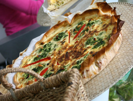 Bonne quiche de chez Kamilou